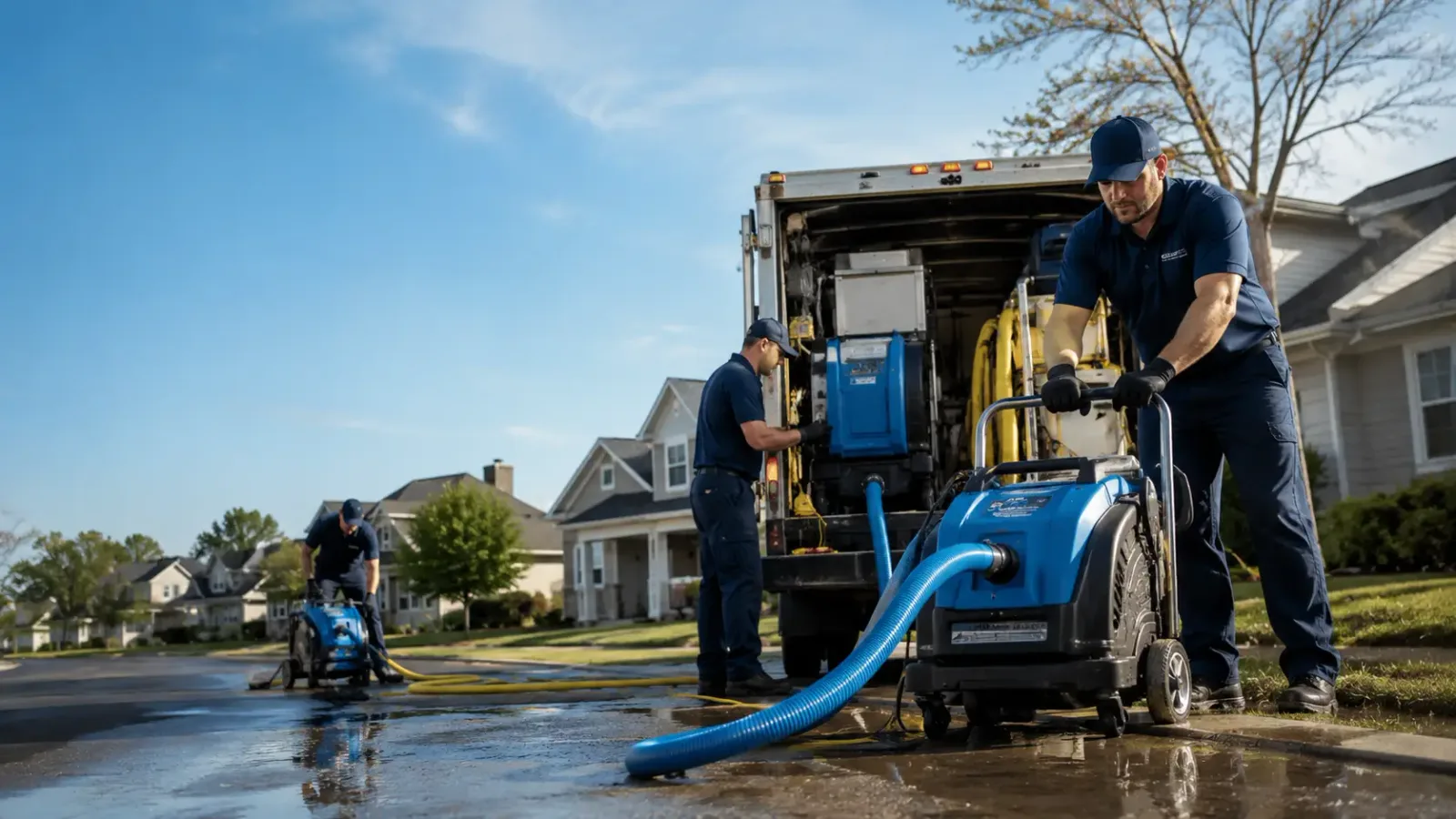 Flood Damage Cleanup in Squire, WV